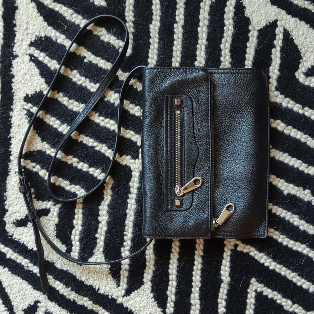 Rebecca Minkoff Black Leather Crossbody